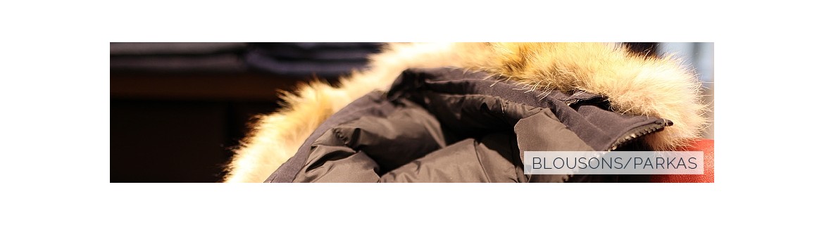 Blousons et parkas de grandes marques